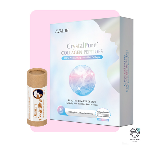 GlowUp Set: Avalon Collagen + Lip Balm with Volufiline Tzukir