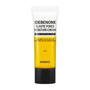 Cream with idebenone: skin firming