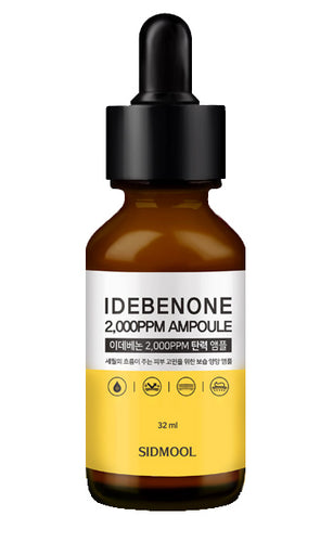 Serum with idebenone: skin firming